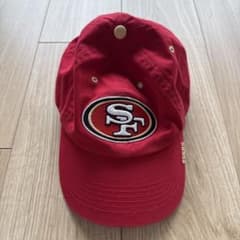 サンフランシスコ49ers キャップ 赤　NFL ビンテージ　古着　アメフト NFL 49ERS キャップ 赤 サンフランシスコ アメフト 帽子 - メルカリ