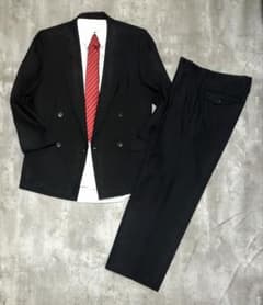90s vintage レトロセットアップ スーツ ピンズ No.227成人式 80's90'sビンテージセットアップダブルスーツ27日本製バブル期レトロ
