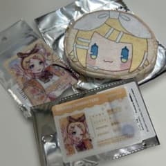 鏡音リン　キャンドゥ　フェイスポーチ　クリアカードのサムネイル