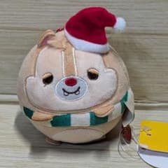 칩 & 데일 볼 체인이있는 봉제 인형 데일 크리스마스
