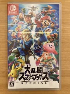 スマブラ スイッチ Switch 大乱闘スマッシュブラザーズ ケース付きのサムネイル