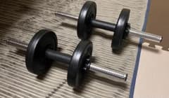 20kg 可変式ダンベル セット 筋トレのサムネイル