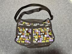 新年特価！LeSportsac カラフル 水玉 ショルダーバッグ ポーチ付きのサムネイル