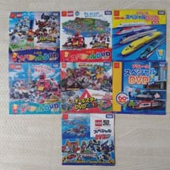 ハッピーセットタカラトミー トミカ プラレール スペシャルDVD 7枚セットのサムネイル