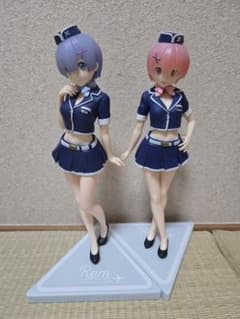 Re:ゼロから始める異世界生活　フィギュア2体セット箱ありのサムネイル