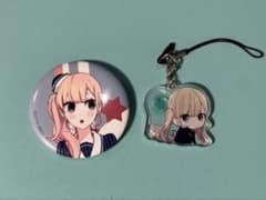 恋と嘘　莉久奈　缶バッジ アクリルキーホルダー 2点セットのサムネイル