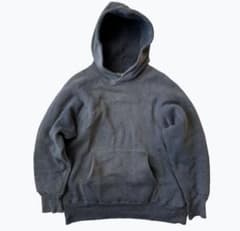 希少 50s 60s 裏サーマル ダブルフェイス フェード パーカー ナス紺