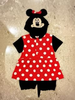 Disney 키즈미니 나리키리 코스튬 110 후드 첨부 다음날 발송
