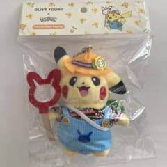 OLIVE YOUNG x Pokemon ピカチュウ ぬいぐるみ 韓国限定 - メルカリ