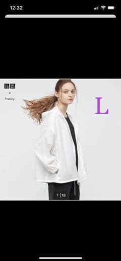 UNIQLO Theory ポケッタブルUVカットオーバーサイズパーカーのサムネイル