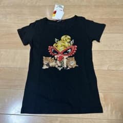 ヒステリックミニ　Tシャツ　140cm  豹柄　新品 新品ヒステリックミニ ヒョウミニーちゃん半袖Tシャツ140 定価6405円