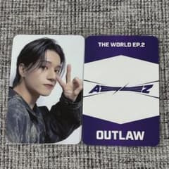 ATEEZ OUTLAW soundwave ラキドロ トレカ ウヨン - メルカリ