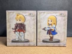 ☆剣士ラムザ・ベオルブ＆騎士アグリアス・オークス：トレーディングフィギュア☆