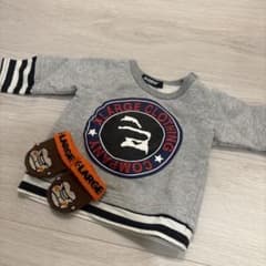 XLARGE KIDS トレーナー 70サイズ　靴下のサムネイル