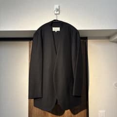 Maison Margiela ノーカラージャケット ブラックのサムネイル