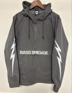 BASS BRIGADE ナイロンジャケット ハーフジップ - メルカリ