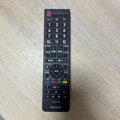 SHARP AQUOS テレビ用リモコンのサムネイル