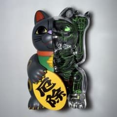 希少 kouun neko 50 招き猫 厄除 スケルトン - メルカリ