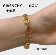 GIVENCHY ジバンシー ブレスレット☆美品.Gロゴ.刻印あり - メルカリ