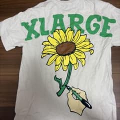 XLARGE ひまわり プリント Tシャツ ホワイトのサムネイル
