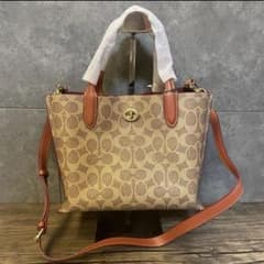新品未使用】COACH C8562 ウィロウ トートバッグ 2way # - メルカリ