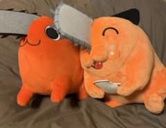 チェンソーマン ポチタもぐもぐ超BIGぬいぐるみ 　やわらか　もっちーり　2点