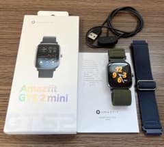 美品／Amazfit GTS 2 mini ミッドナイトブラック／状態良好！のサムネイル