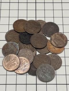 5厘青銅貨 20枚セット まとめ 古銭 コレクションのサムネイル