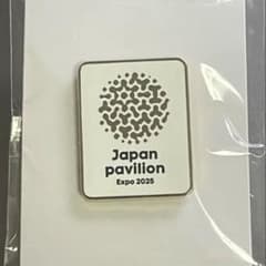 大阪万博 Expo2025 日本館 ピンバッジ 四角形 VIP - メルカリ