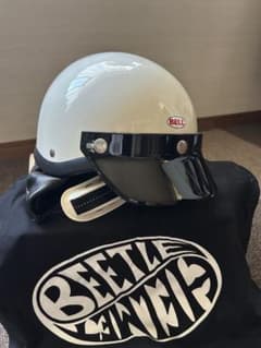 OCEAN BEETLE SHORTY ジェットヘルメット ホワイト - メルカリ