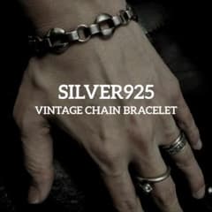 VINTAGEヴィンテージシルバー925ブレスレット シェーヌダンクル好きに