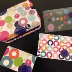 COACH 非売品缶ケースメモ帳セット☆のサムネイル