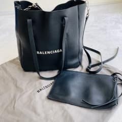 極美品✨バレンシアガ エブリデイトートバッグXS 2way 黒ポーチ保存袋