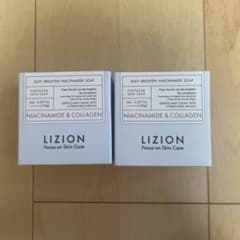 LIZION Silky Soap ナイアシンアミドとコラーゲン配合　洗顔　石鹸のサムネイル