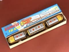 Wind Up Express Train ブリキ製 鉄道玩具のサムネイル