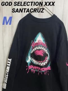GOD SELECTION XXX SANTACRUZ ロンt ブラック 古着 - メルカリ