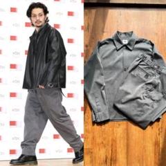 常田大希着用 N.hoolywood スラックス ベージュ N.HOOLYWOOD - 【N.HOOLYWOOD×Dickies】King Gnu 常田着用