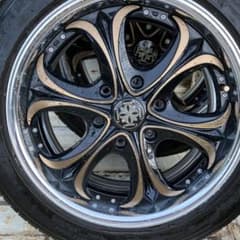 sdxs北村様専用ハイエース用ホイールセット【一本】のサムネイル