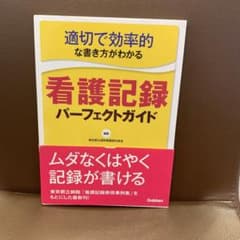 適切で効率的な書き方がわかる看護記録パーフェクトガイドのサムネイル