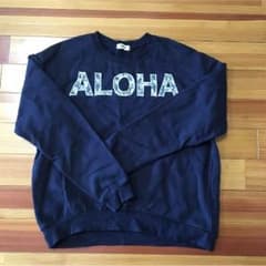 韓国☆alohaロゴスウェットのサムネイル