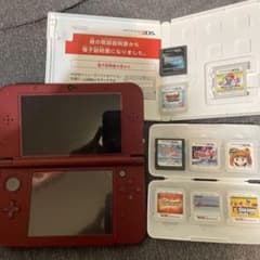 挨*x様 New Nintendo 3DS LL 動作確認済みカセット９枚付きのサムネイル