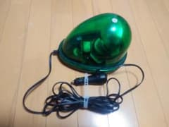 回転灯　緑色　行灯のサムネイル