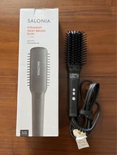 I-ne SALONIA ストレートヒートブラシ スリム グレーのサムネイル