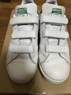 adidas Stan Smith ベルクロ ホワイト/グリーンのサムネイル