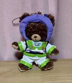 ユニベアシティ バズライトイヤー　ミッキーミニー　なりきりストラップ ユニベアシティ バズライトイヤー ミッキーミニー なりきりストラップ