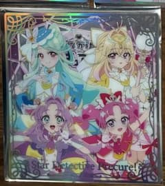 おでかけ！プリキュアマルシェ ミニクリア色紙 集合のサムネイル