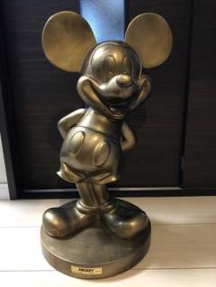 ディズニー ミッキーマウス ブロンズ像 シリアル フィギュア
