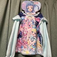 ひみつのアイプリパジャマ ナイトウェア 裏起毛　長袖　130cm 完売品のサムネイル
