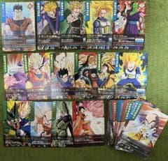 ドラゴンボールデータカードダス z1 激レア、金レア、ノーマル被りなし
