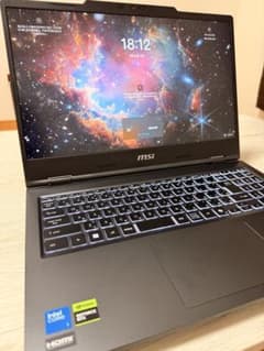 MSI ゲーミングノートPC 本体　1TB メモリ32GB corei7のサムネイル